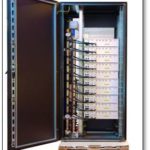 Cabinet with 10 units and water cooling