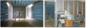 The EMC test room at LS Elektronik