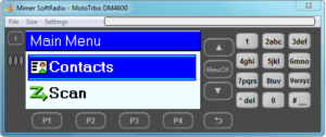 Virtual Control Head MotoTrbo