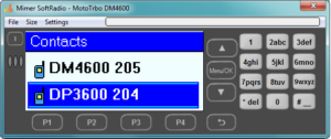 Virtual Control Head MotoTrbo