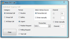 Make a DSC call