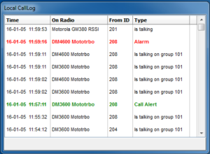 Local CallLog