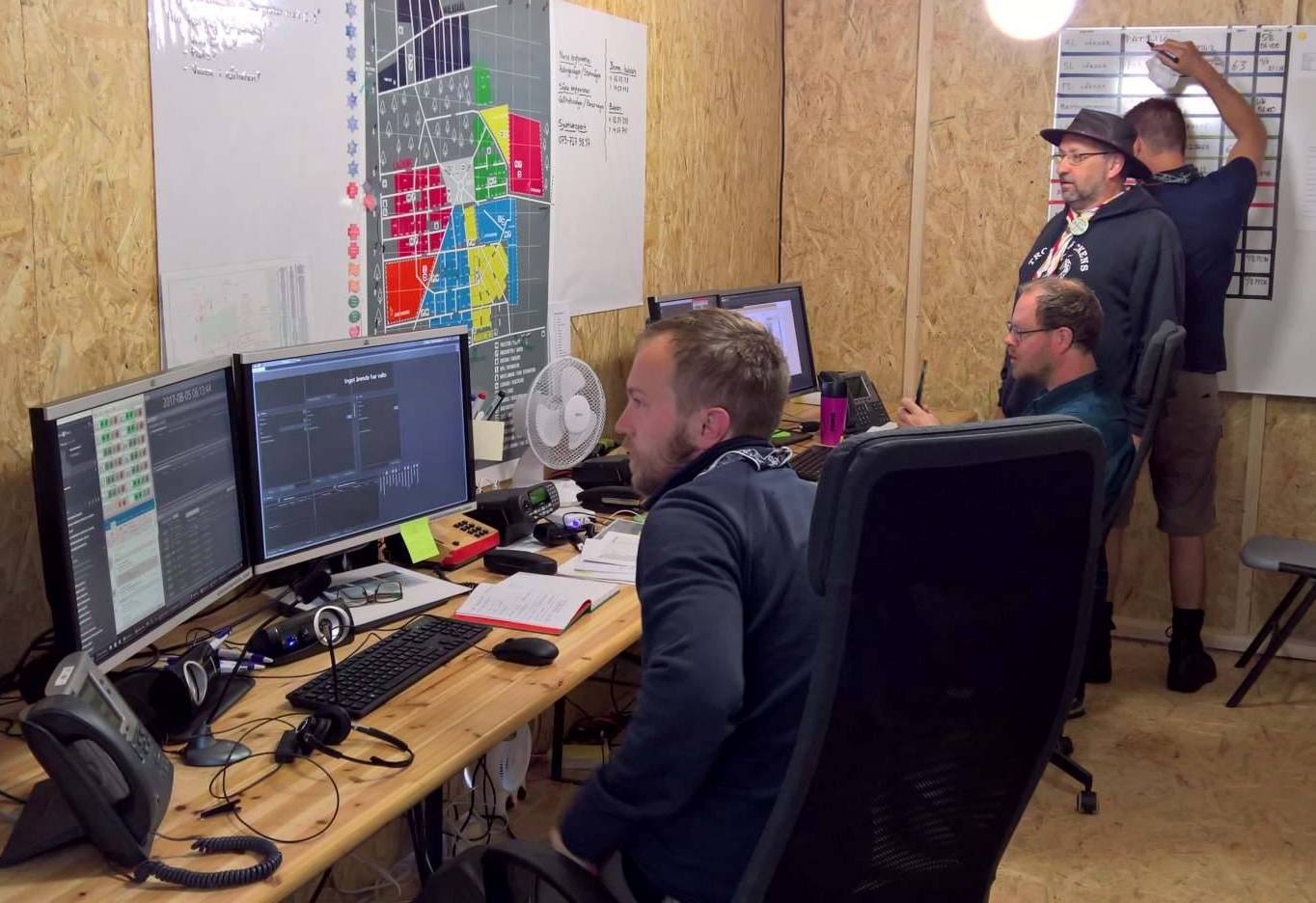 Operators at the Jamboree 2017