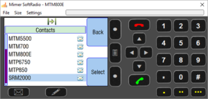 Virtual Control Head for MTM5400