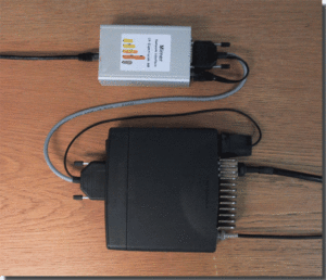 MTM800 Tetra radio with NetworkInterface and cable kit