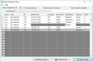 Network Repeater Setup