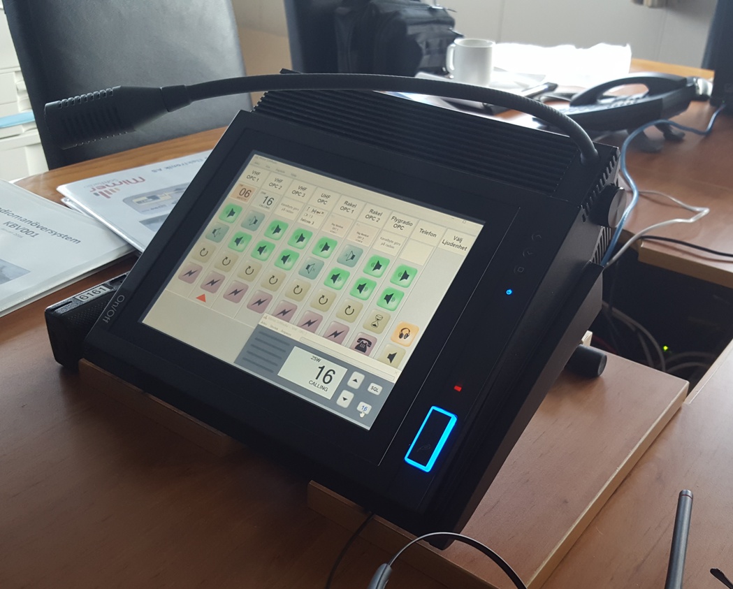 SoftRadio on a Tipro operator PC