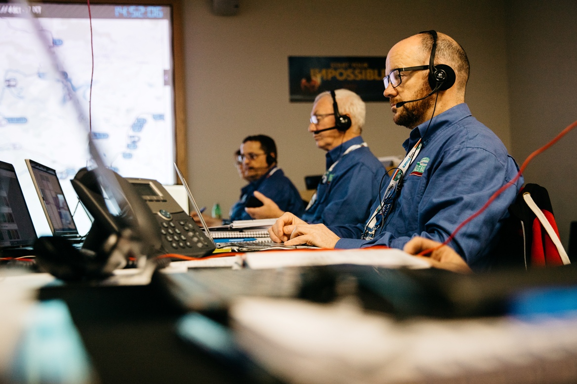 Radio Operators at Wales Rally GB