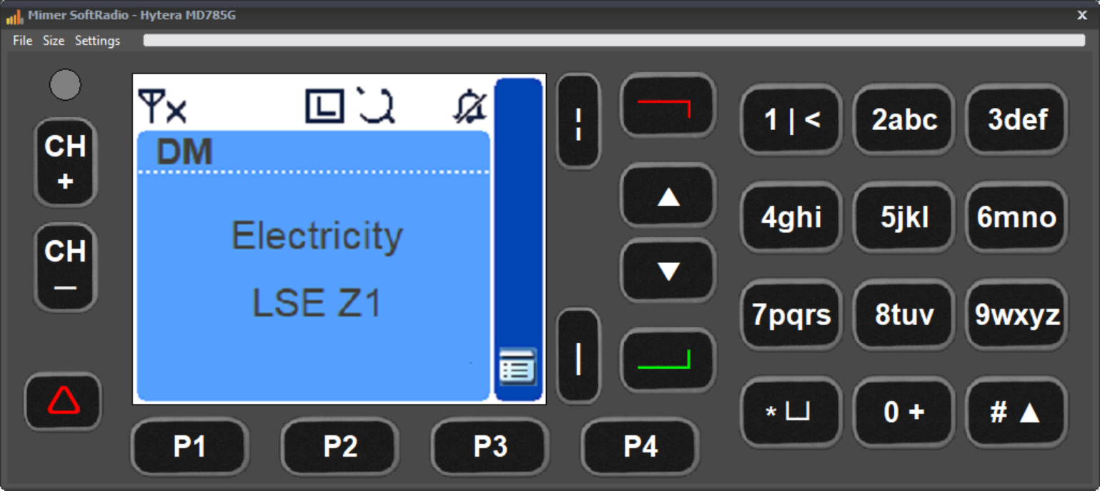 Virtual Control Head for the MD785