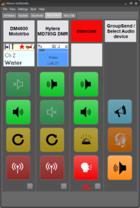 SoftRadio with one device setup for Intercom