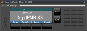 Virtual Control Head of Kenwood NX-5800