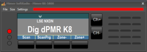 NX5800 Transmitting on a Talk group
