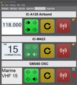 SoftRadio with the Quad Speaker option activated