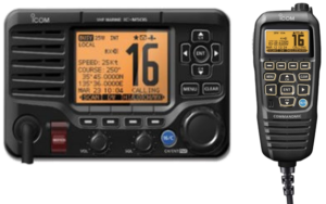Icom IC-M506 with HM-195B