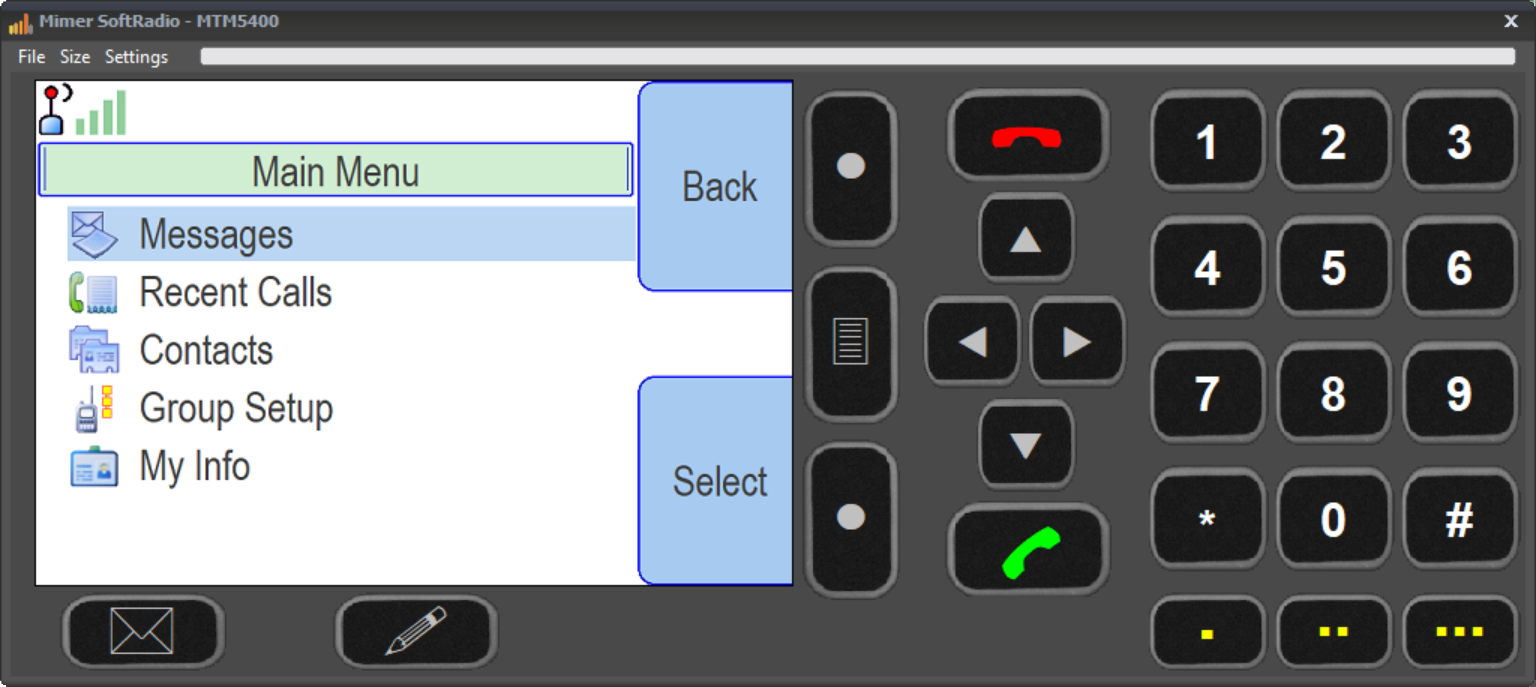 Virtual Control Head MTM5400
