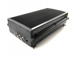 TP7000 base radio in wall cabinet