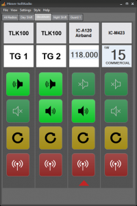 SoftRadio with two Wave radios, airband and marine
