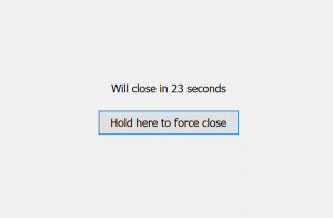 Clean screen - screen