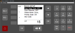 Virtual Control Head Sailor 6222/6248
