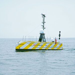 SEA-KIT USV Maxlimer en route back to Plymouth after Atlantic mission - credit Rich Edwards, ENP Media