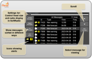 Virtual Control Head for Navtex