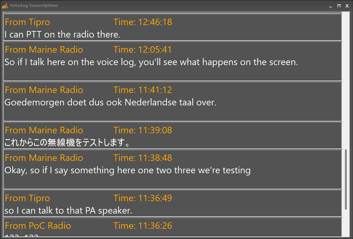 Voice-to-text