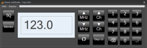 Virtual Control Head for Trig TR91 - Setting channel